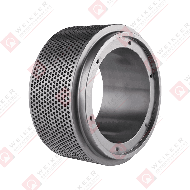 Fördjupad pelletrulle av legerat stål