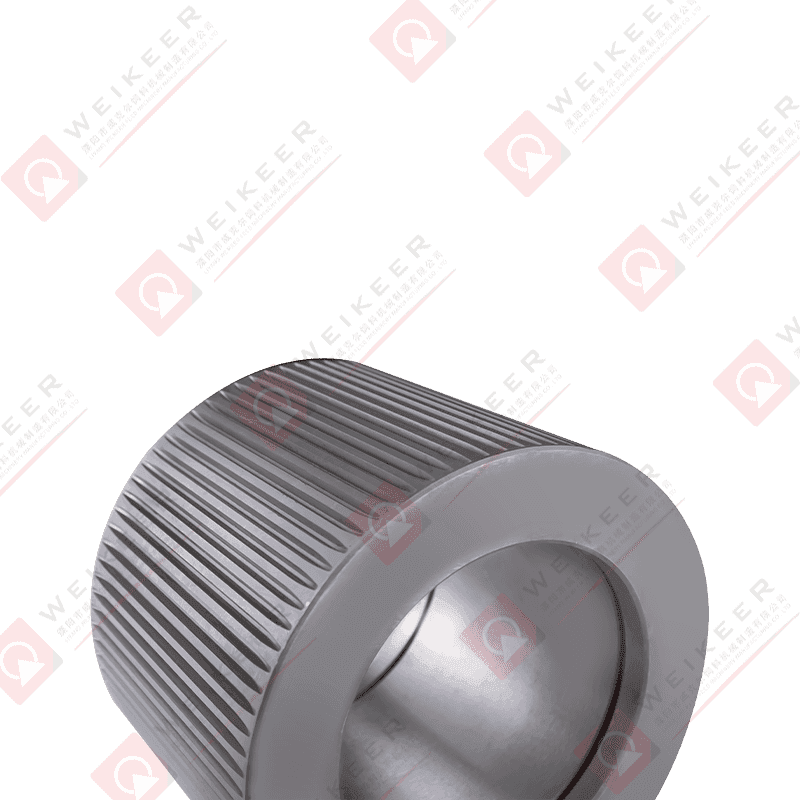 Korrugerad, stängd fjäderstålpelletrulle Korrugerad, stängd fjäderstålpelletrulle