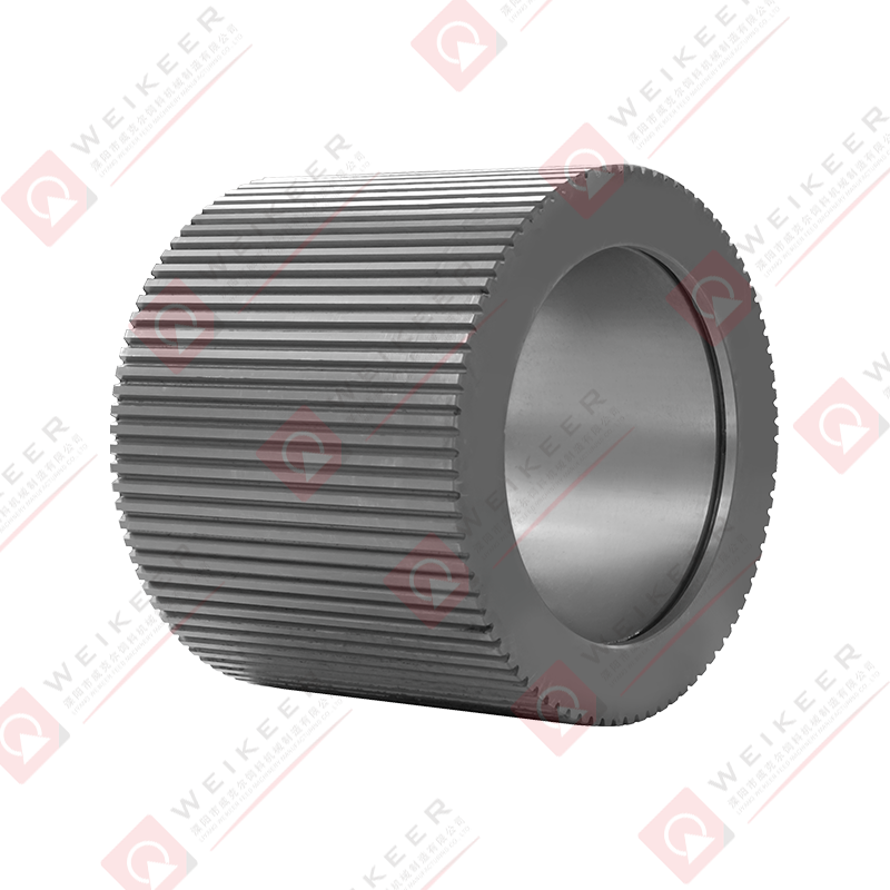 Korrugerad pelletsrulle av stål med öppen ände